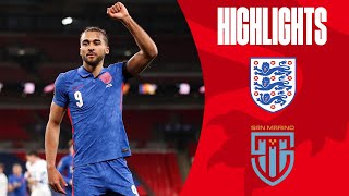 England 5-0 San Marino | Watkins Debut Goal & DCL Double | World Cup 2022 Qualifiers | Highlights