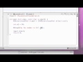 Objective C Programming Tutorial - 3 - Variables