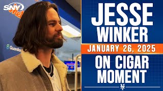 Jesse Winker on his playoff cigar video, making more memorable Mets moments | SNY