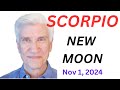 SCORPIO New Moon -November 1, 2024 - US ELECTION!