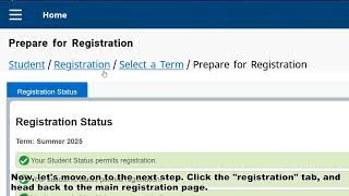 Student Register Process Tutorial