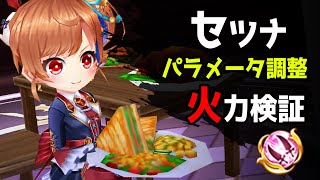 【白猫】セツナ (双剣)　パラメータ調整で96億ダメを連発！　回復力と会心UPで大きく成長！【火力検証・超凱旋ガチャ】