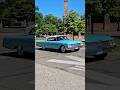 1962 Ford Galaxie 500 XL Blue Classic Car Drive By Engine Sound Motor Muster Greenfield Village 2024