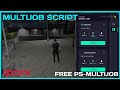 QBCore PS Multijob Script *FREE* | FiveM Roleplay Scripts | FiveM Tutorial 2023 | MJ DEVELOPMENT