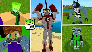 LANÇOU!! A MELHOR ADDON de BEN 10 para MINECRAFT PE