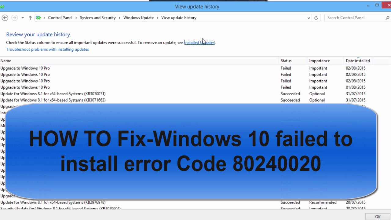 How to Fix Windows. 0x80240020 Windows 10 ошибка обновления. How to Fix. Import failed. How to fix this