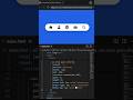 HTML CSS Bubble Effect Navbar #shortsfeed #shorts #short #trending #explore #fypシ゚viral #fyp #viral