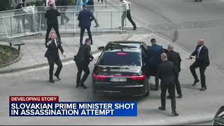 Slovakian prime minister shot in assassination attempt, rushed to hospital