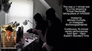 Virtual Vaudeville Behind the Scenes