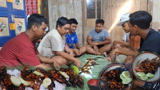 Bikin IKAN BAKAR dan Makan Rame Rame pake Daun Pisang Mantep ‼️