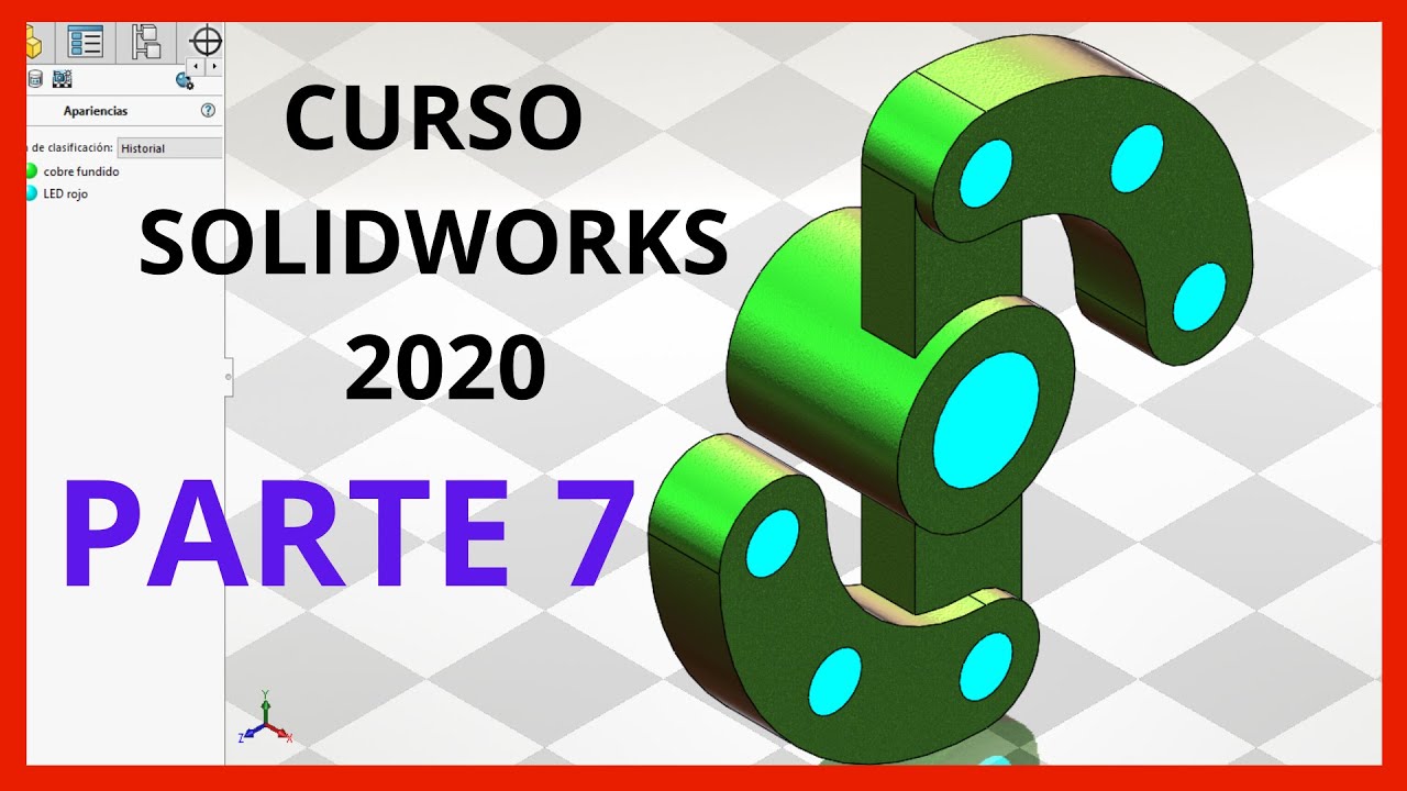 Curso Básico De SOLIDWORKS 2020 (PARTE 7), Croquizado Y Extrusión ...