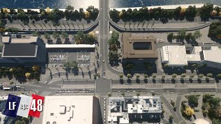 Cities Skylines: Little France - Flipping a new Boulevard with few intersections #48