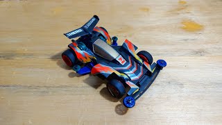 MERAKIT TAMIYA NEO-TRIDAGGER ZMC | MINI 4WD | LET'S AND GO | TAMIYA KW