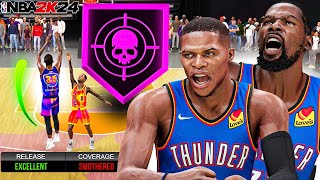 RUSSELL WESTBROOK & KEVIN DURANT BUILD is ELECTRIFYING has REC PLAYERS RAGING on NBA 2K24