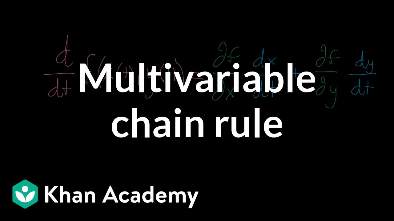 Multivariable Chain Rule