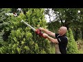 Light cordless tools for the garden