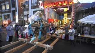 平成２８年 沼袋 氷川神社 例大祭 宵神輿おもてなし渡御です。