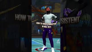 How to shoot consistent in 2K21