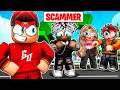 Aku Tangkap Scammer Robux!💻 [Brookhaven 🏡RP] (Roblox Malaysia)