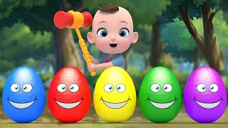 Surprise Eggs Kids Songs | Nursery Rhymes | Baby Songs | Puzzle Show Tv