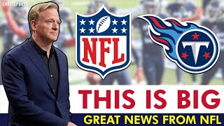 Tennessee Titans Just Got GREAT NEWS From The NFL Going Into NFL Free Agency