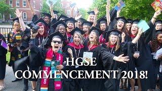HGSE Commencement 2018!
