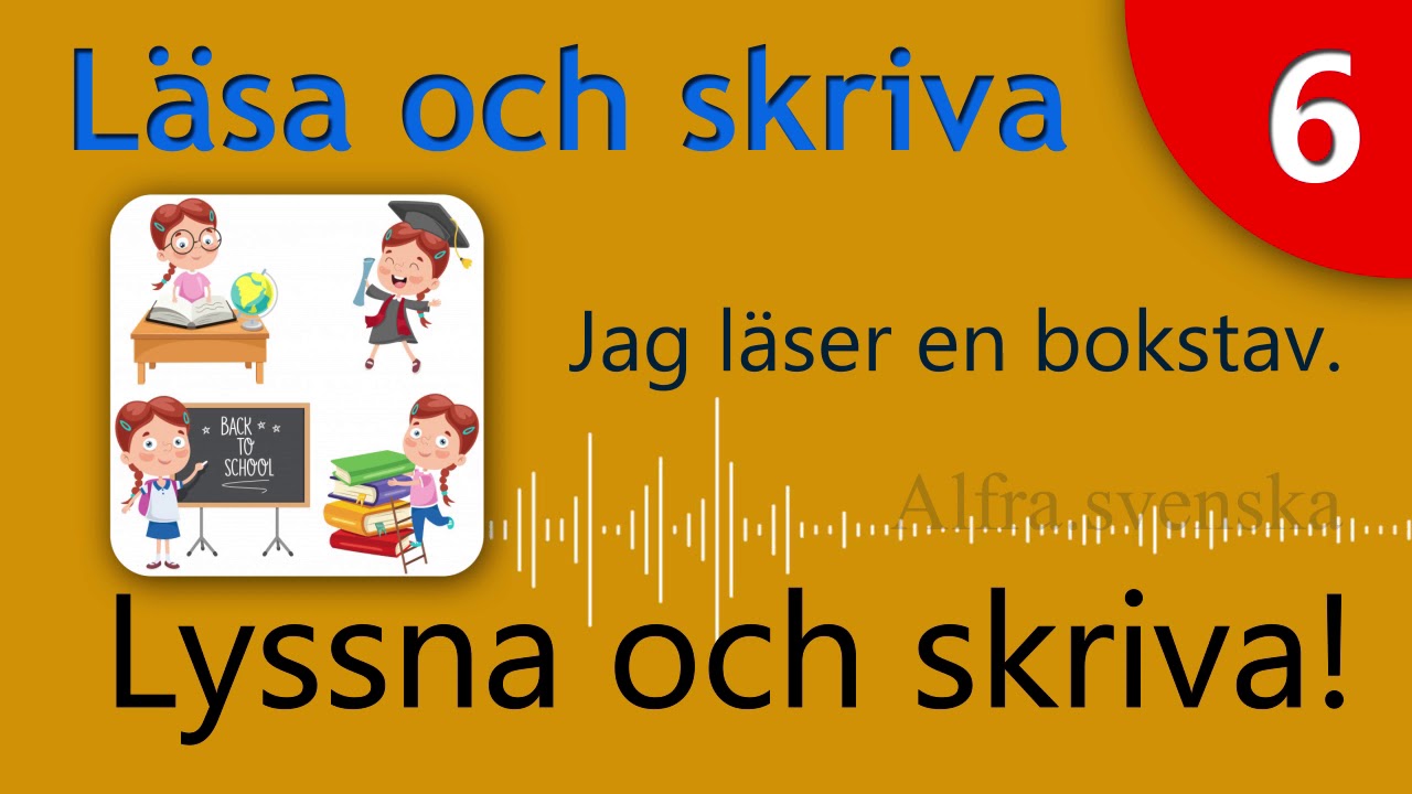 Lyssna Och Skriva! (Läsa &skriva) | Lyssnarförmågor | مهرات الأصغاء ...