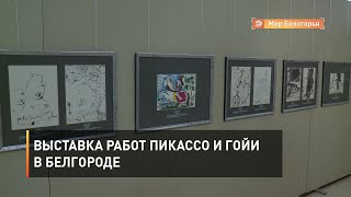 Выставка работ Пикассо и Гойи в Белгороде