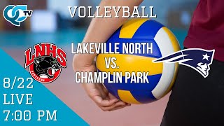 Volleyball: Lakeville North @ Champlin Park | Champlin Park High School | QCTV