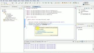 MyEclipse # how to create a spring Hello program