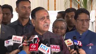 CM Vijay Rupani on LRD recruitment exam paper leak