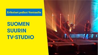 Erikoiset paikat Vantaalla: Suomen suurin tv-studio