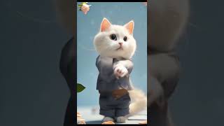 Kittens dancing #cat  #dance #cute #funny#shorts