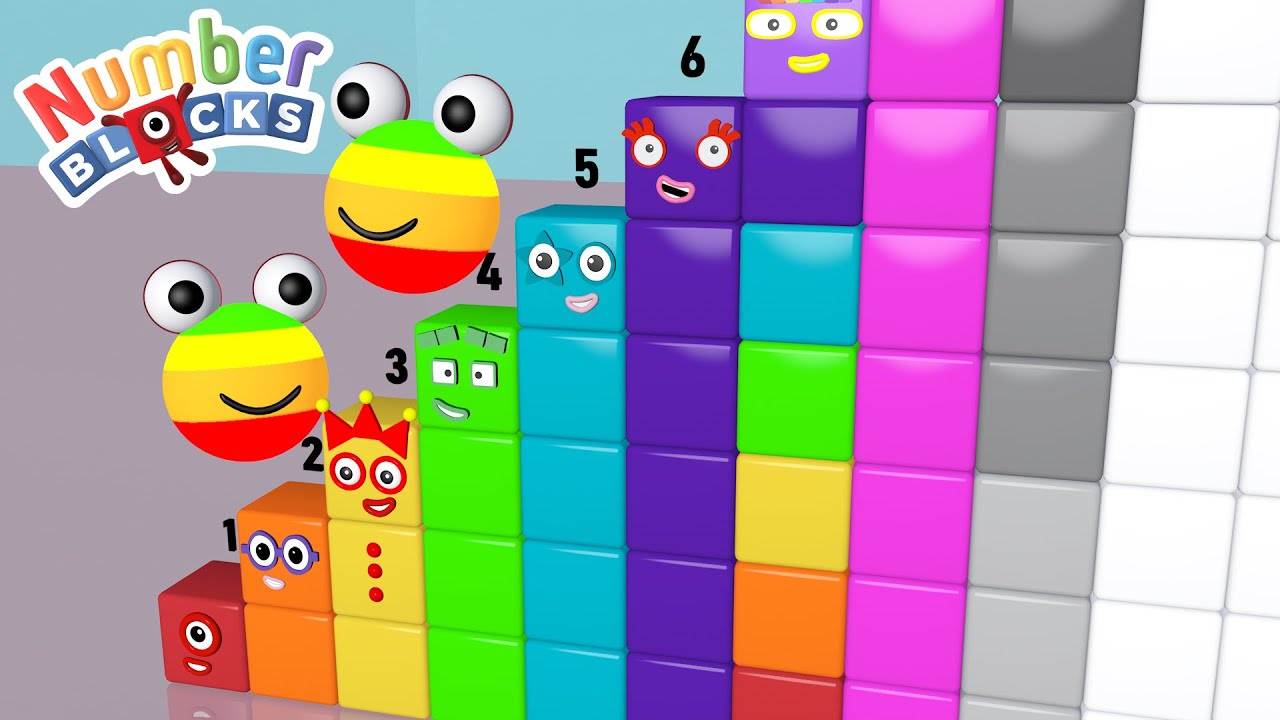 Numberblock Numberblobs Jump And Count Numberblocks Step Squad Youtube ...
