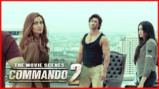 Vidyut Jammwal's Stunning Action Climax | Commando 2 | Movie Scenes | Deven Bhojani | Esha Gupta