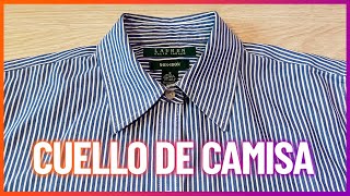 Cómo coser un CUELLO de CAMISA paso a paso