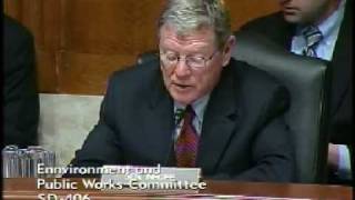 Inhofe Releases Climategate Report During EPW Hearing