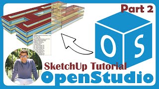 OpenStudio Building Energy Analysis Tool | V03 - SketchUp Plugin Tutorial 02 | EnergyPlus Simulation