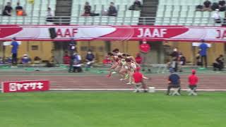 第106回日本選手権NCH女子100m準決勝2組