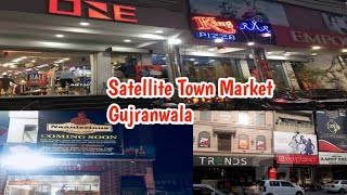 Satellite Town Market Gujranwala||#vlog