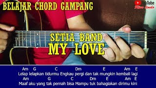 Setia Band My Love TUTORIAL CHORD MUDAH