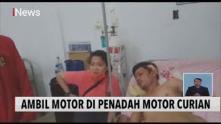 Seorang Pria Babak Belur Dihajar Massa Usai Ambil Motor Miliknya di Penadah Curian-iNews Siang 03/09