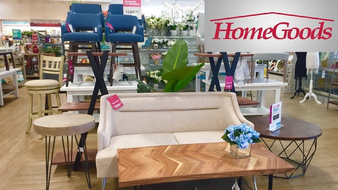 Home Goods Furniture Sofas Chairs Armchairs Spring Decor Shop With Me