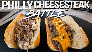 The Best Philly Cheesesteak Recipe - Cheese Whiz vs. Provolone? | SAM THE COOKING GUY 4K