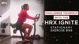The Latest HRX Ignite CB1000 Stationary Exercise Bike | An Indoor Cardio Session 🔥