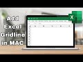 How to add excel Gridlines on mac - how to bold gridlines in excel on mac