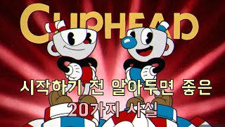 CupHead 시작하기 전 알아두면 좋은 20가지 사실