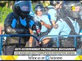 romania protests protesters demand for democrat govt s resignation