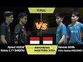 Rahmat Hidayat/Yeremia Rambitan vs Raymond/Patra Indonesia Masters II 2024 Badminton | Final