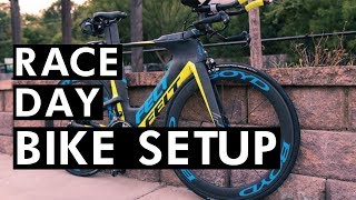 IRONMAN TRIATHLON BIKE SETUP (How to setup for comfort and speed!)